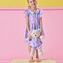 The Little Mermaid Pyjama Set With Matching Teddy Bear, thumbnail 2 of 4