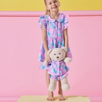 The Little Mermaid Pyjama Set With Matching Teddy Bear, 2 of 4