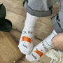 Valentine's Day Croissant Snug Socks, thumbnail 2 of 7