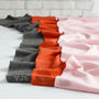 Pure Cashmere Ladies Personalised Scarf, thumbnail 1 of 5