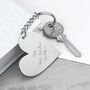 Personalised Heart Key Ring, thumbnail 4 of 8