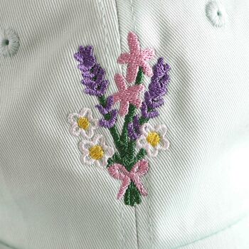 Personalised Birthday Flower Eco Cap Gift For Her, 9 of 11