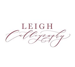 Leigh Calligraphy Logo