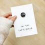 I Believe In You Personalised Enamel Pin Card, thumbnail 6 of 6