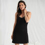 Bamboo Chemise In Black, thumbnail 1 of 4