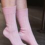 Women's Alpaca Bed Socks, thumbnail 1 of 4