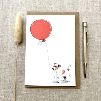 Personalised Jack Russell Birthday Card, 2 of 4