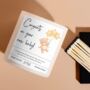 Personalised Congratulation On Your New Baby Candle, thumbnail 1 of 5