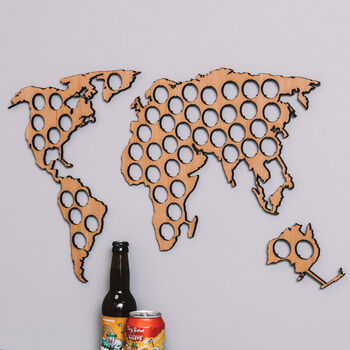 Beer Cap World Map, 4 of 4