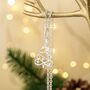 Sterling Silver Christmas Tree Pendant Necklace, thumbnail 7 of 9