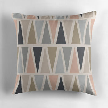 Modern Geometric Triangle Cushion, 2 of 4