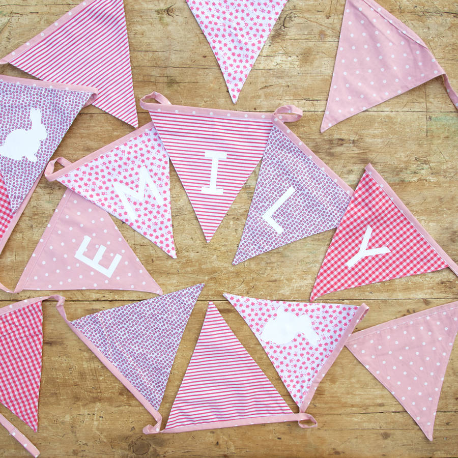 personalised bunting by jonny's sister | notonthehighstreet.com