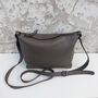 Fair Trade Classic Leather Shoulder Cross Body Handbag, thumbnail 10 of 12