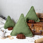 Pine Tree Cushion Crochet Kit, thumbnail 2 of 8