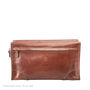 Personalsied Luxury Large Leather Wash Bag. 'The Tanta', thumbnail 3 of 10