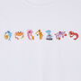 Seafood Medley Embroidered T Shirt, thumbnail 8 of 12