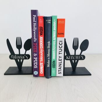 Personalised Kitchen Bookends, 2 of 4