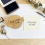 Custom Logo Or Text Rubber Stamp For Personalised Craft Projects, thumbnail 1 of 4