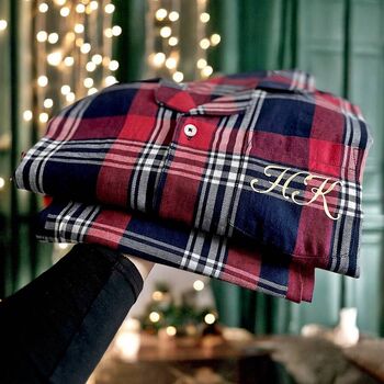 Matching Personalised Christmas Family Pyjamas, 5 of 9