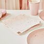 Ombre Rose Gold Napkins, thumbnail 1 of 2