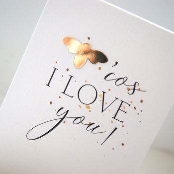 Because I Love You Bee Card, 4 of 6