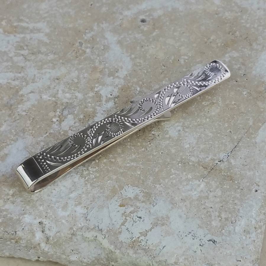 Finely Detailed Tie Slide, 1 of 7