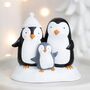 Penguin Family Resin Ornament, thumbnail 1 of 3