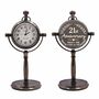 Personalised 21st Anniversary Bronze Desk Clock, thumbnail 1 of 10