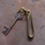 Hoy Solid Brass Key Hook, thumbnail 3 of 3