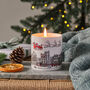 Santa's Sleigh Winter Forest Luxury Christmas Candle, thumbnail 1 of 5