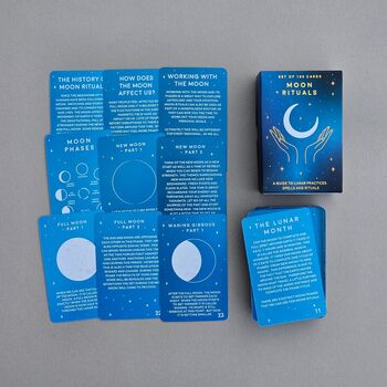 100 Moon Rituals Cards, 2 of 4