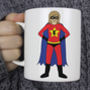 Design Your Own Superwoman Personalised Mug, thumbnail 1 of 3