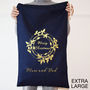 Personalised Holly Wreath Christmas Sack, thumbnail 9 of 9