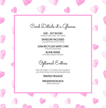 Personalised Wedding Card: Cherry Blossom Design, 10 of 11