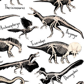 Dinosaur Fossils Print, 4 of 8