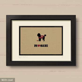 Personalised Cockapoo Print For One Or Two Dogs, 5 of 12