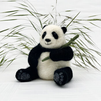 Needle Felting Kit Panda, 10 of 10