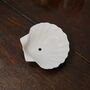 Scallop Shell Soap Dish In White, thumbnail 2 of 4