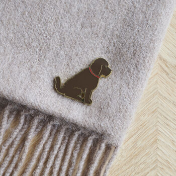 Cockapoo / Labradoodle Dog Pin, 7 of 9