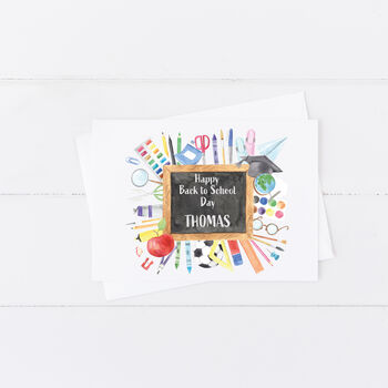 Back To School Personalised Card, 8 of 8