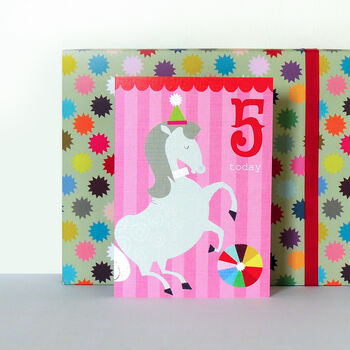 Horse 5th Birthday Card, 4 of 5