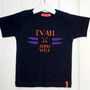 Born Wild Child Personalised T Shirt, thumbnail 3 of 7