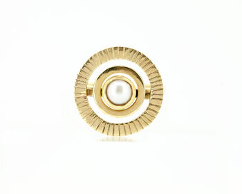 Mythos Helios Pearl And Gold Ring, 3 of 5