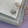 925 Sterling Silver Dragonfly Moon Phases Necklace, thumbnail 3 of 12