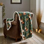 Dy Woodland Wildlife Throw Sage140x180 Cm, thumbnail 1 of 3
