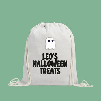 Personalised Halloween Trick Or Treat Bag, 3 of 3