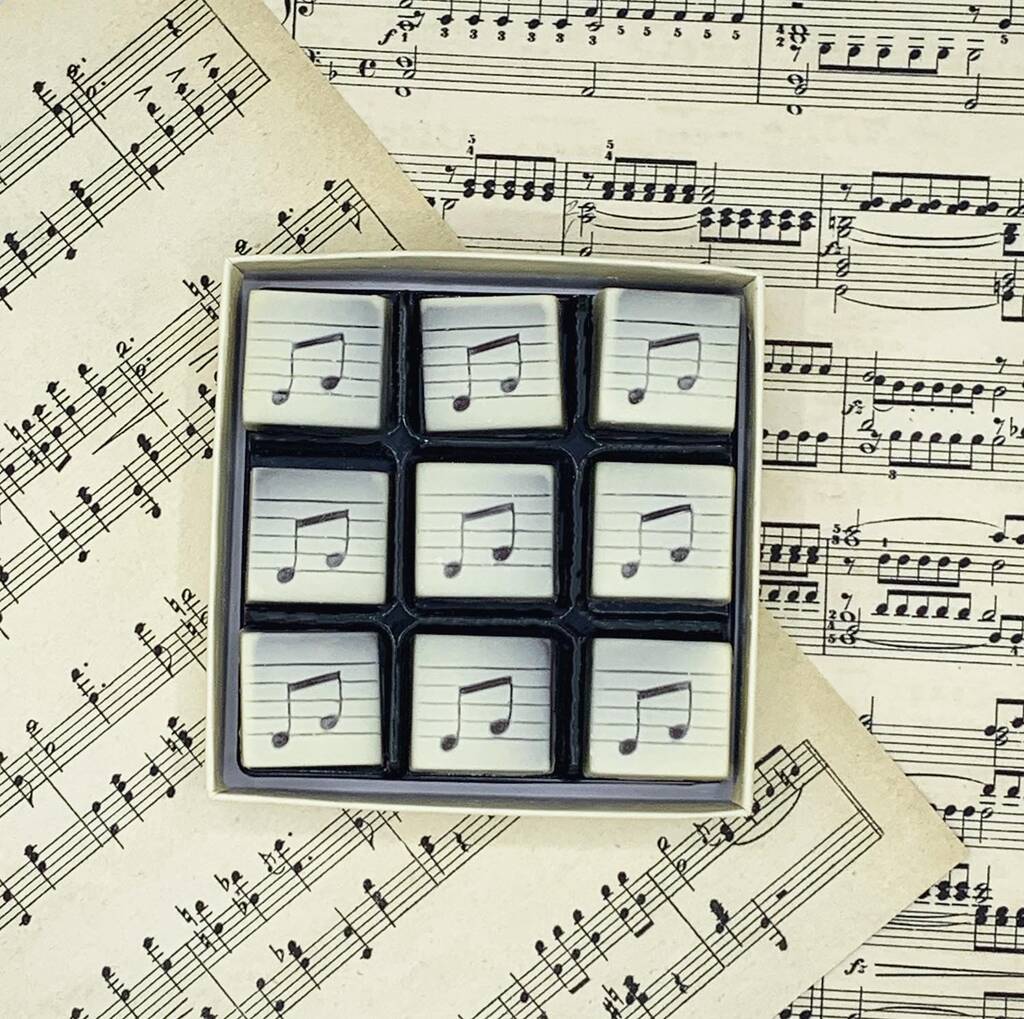 Chocolate Musical Notes, 1 of 2