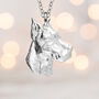 Sterling Silver Great Dane Necklace, thumbnail 1 of 8