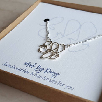 Personalised Handwriting Necklace, 6 of 12