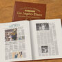 Golden State Warriors Personalised Nba Basketball Gift Newspaper Book, thumbnail 11 of 12